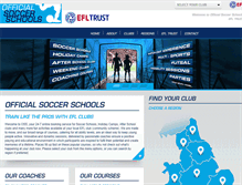 Tablet Screenshot of officialsoccerschools.co.uk